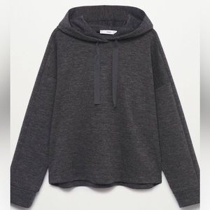 Fleck Dark Heather Grey Hoodie